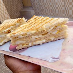 Mayo and egg sandwich A picture of Mayo and egg sandwich.