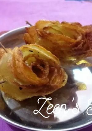 A picture of Potato Roses.
