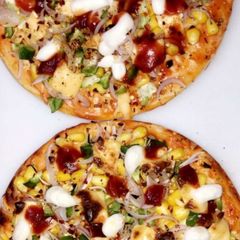 A picture of Homemade Overloaded Pizza.