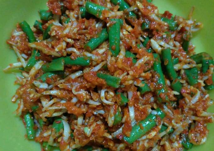 Resep Sambal Teri Kacang Panjang Oleh Lisa Nur Cookpad