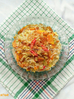 Foto resep Orak Arik Telur Bihun Sayur