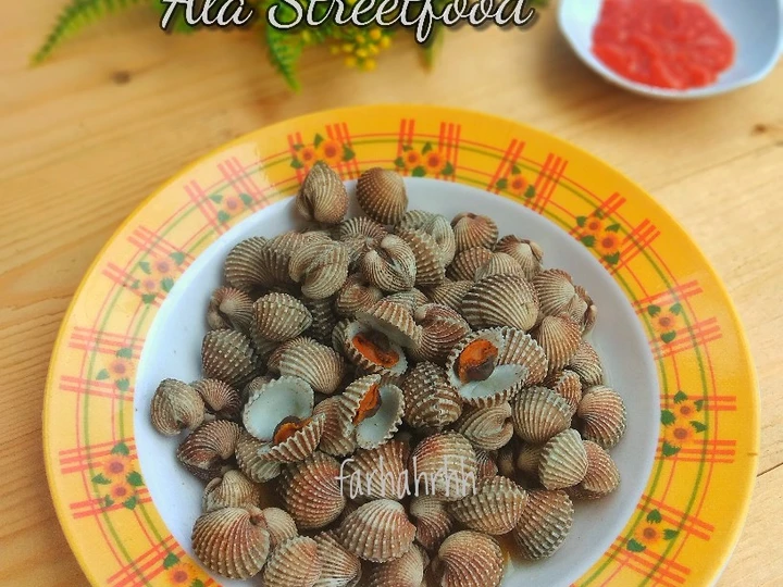 Cara Gampang Membuat Resep Kerang Dara Rebus Ala #Streetfood yang Uenak Anti Ribet, Menggugah Selera