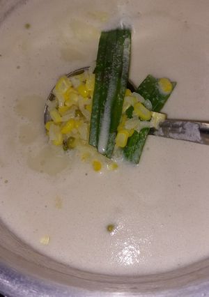 Foto resep Kolak jagung +kacang ijo + beras