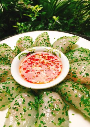 Hình của món Bánh Quai Vạt (Bánh Bột Lọc).