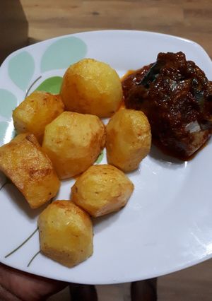 A picture of Bride potatoes.