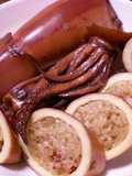 Ikameshi (Stuffed Squid with Tentacles)