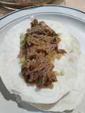 Tacos de Roast beef (mí versión)