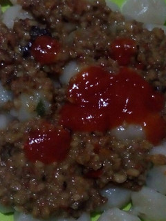 Foto resep Cilok sambal kacang abang-abang yang mangkal di SD Negeri