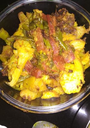 A picture of Mix vegetables.