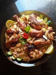 صورة لوصفة رز مندي بالدجاج
