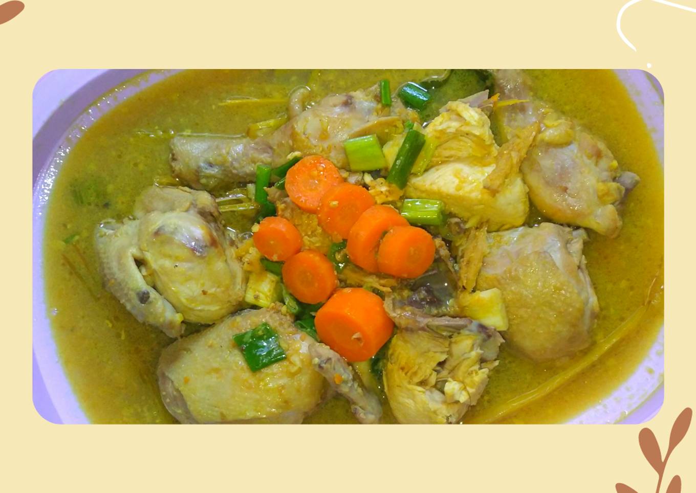 Sayur Ayam Kuning