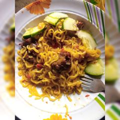 A picture of Indomie.