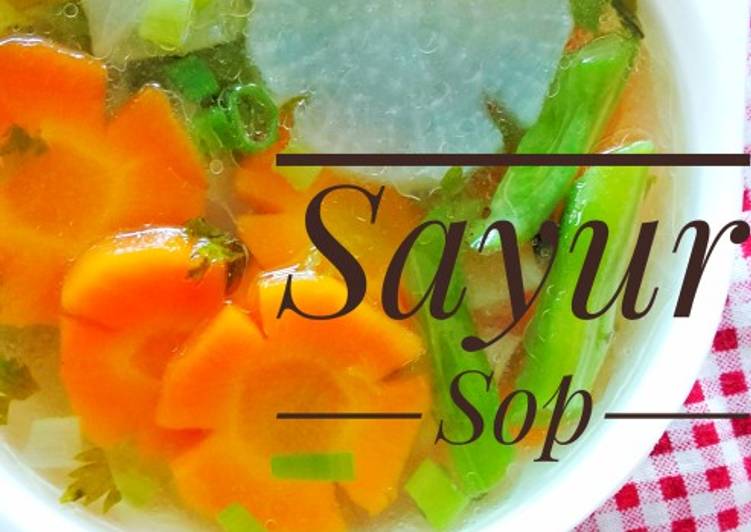 Sayur Sop & Lobak Putih