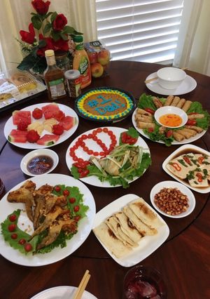 Hình của món Bữa tiệc ngày lễ cha (Happy Father’s Day To My Husband).