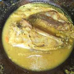 A picture of Kepala kakap kuah kuning.