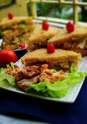 A picture of Tex Mex Chilli Sandwich.