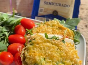 Foto principal de Tacos de calabacín y pechuga de pollo en Airfryer ¡Receta viral!