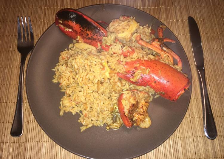 Arroz con bogavante