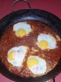 Una foto de Shakshuka