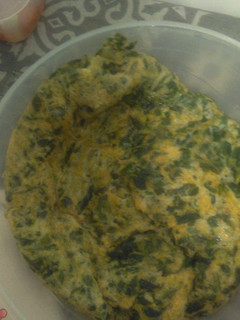 Una foto de Tortilla de espinacas