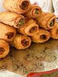 Potato samosa roll