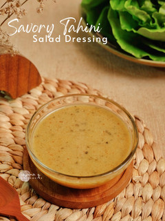 Foto resep Savory Tahini Salad Dressing