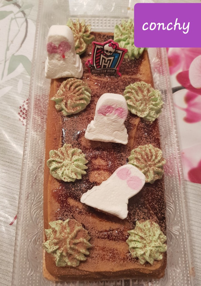 Una foto de Cementerio de flan en el micro para el concurso