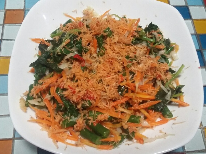 Resep Urap sangrai kering yang Menggugah Selera