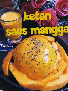 Foto resep Ketan Saus Mangga