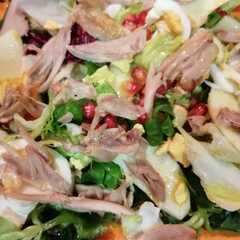 Una foto de Ensalada de codorniz en escabeche
