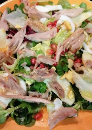 Una foto de Ensalada de codorniz en escabeche
