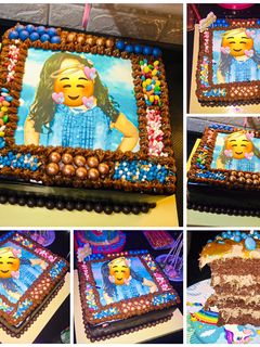 صورة لوصفة تورته مربعه مقاس ٣٠ في ٣٠ بصوره غذائيه 🎂