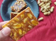 A picture of ground nut chikki
