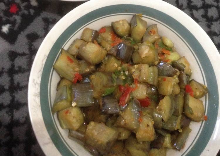 Terong Rica-rica (ala amih)