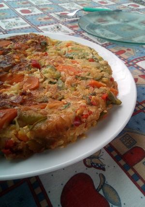 Una foto de Tortilla de zapallitos 🙌🤤