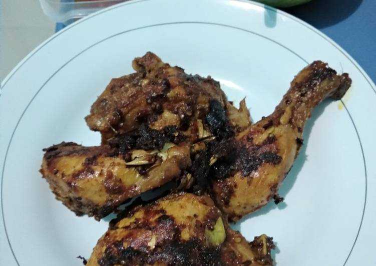 Resep Ayam Bakar Teflon simple, Lezat