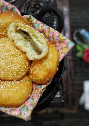 Foto resep Roti Goreng isi Kacang Hijau super menul.. enaaak..!