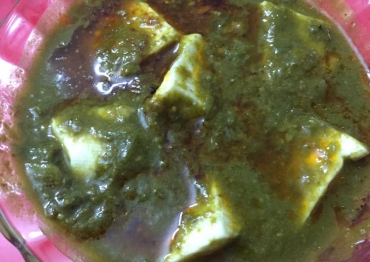 How to Prepare Speedy Palak paneer