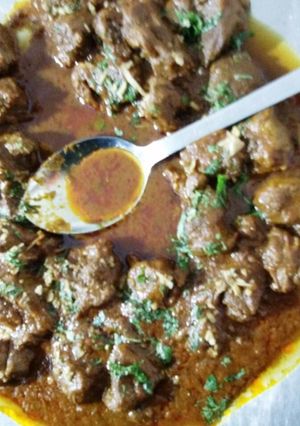 A picture of Tawa chicken (tomato base).