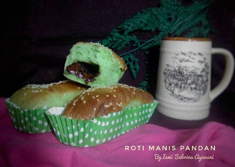 Cara Gampang Menyiapkan Roti Manis Pandan, Enak Banget