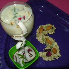 Nariyal ki Thandai A picture of Nariyal ki Thandai.