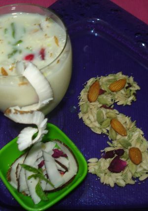 A picture of Nariyal ki Thandai.
