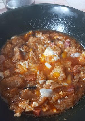Una foto de Sopas de ajo "A mi manera"