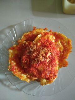 Foto resep Balado telor ceplok