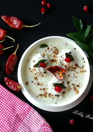 A picture of Dahi Rasgulla.