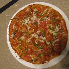 A picture of Garden fresh pizza.