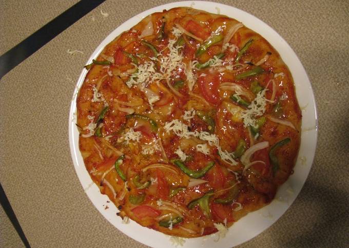 Simple Way to Make Any-night-of-the-week Garden fresh pizza