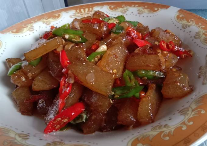 Resep Tumis Kulit Sapi Oleh Dapurbundasm Cookpad