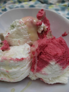 A picture of Homemade ice-cream 😋😋.