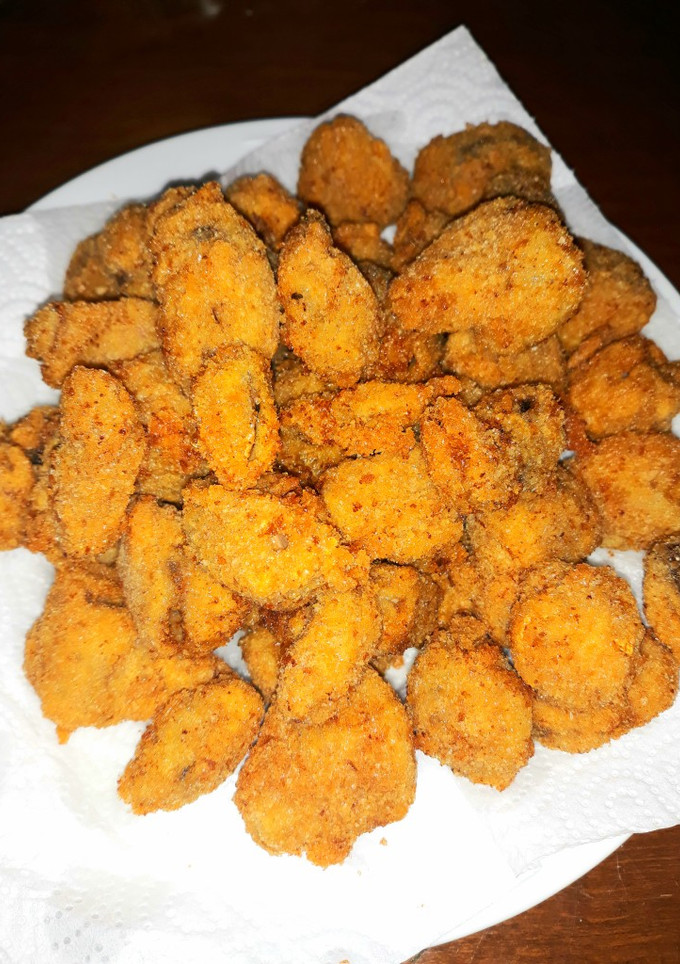 صورة لوصفة كنتاكي الفطر (المشروم) على طريقتي 😋